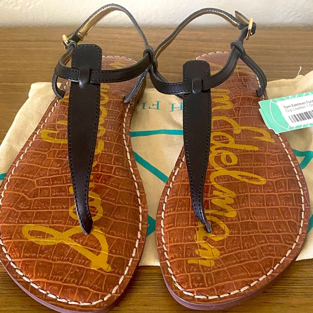 Sam Edelman T-Strap Sandals